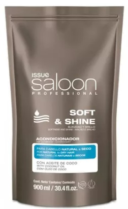 ACONDICIONADOR SOFT Y SHINE ISSUE SALOON 900ML 