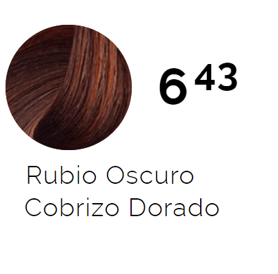 TINTURA ISSUE SACHET 643 RUBIO OSCURO COBRIZO DORADO