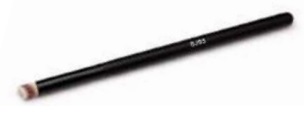 PINCEL OJOS REDONDO CHATO GRANDE MANGO NEGRO