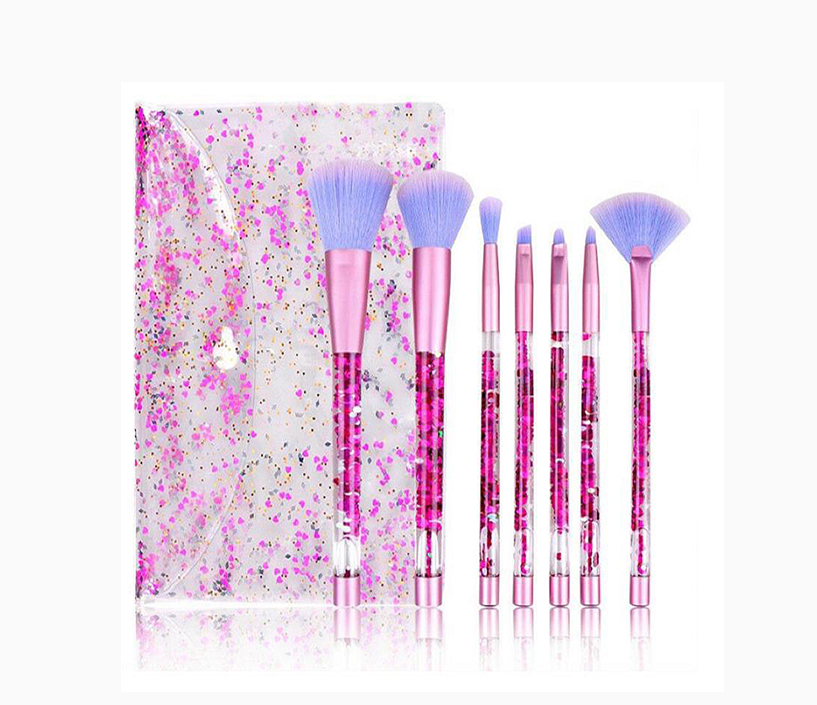 SET BROCHAS Y PINCELES COLORES 7U