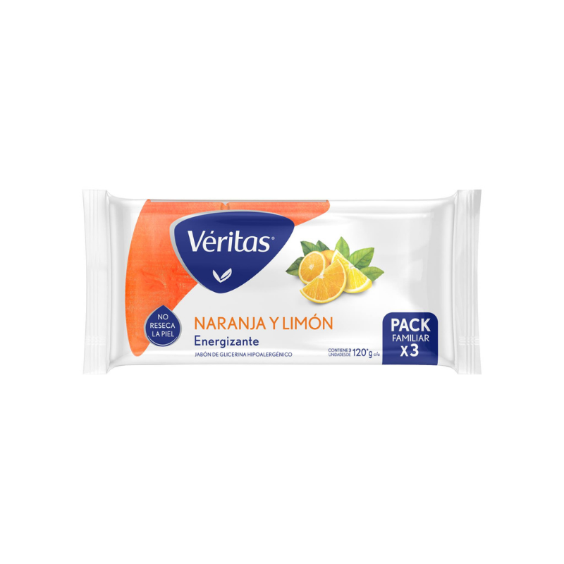JAB GLIC VERITAS NARANJA Y LIMON X3X120GRX12