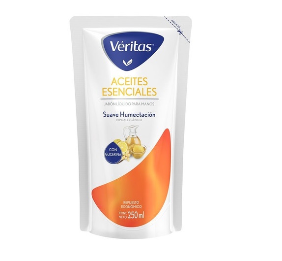 JAB LIQ DP VERITAS AC ESENCIALES 250MLX12