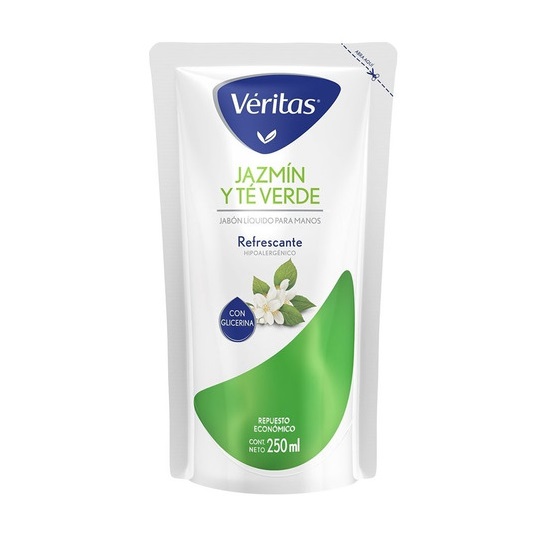 JAB LIQ DP VERITAS JAZ Y TE VERDE 250MLX12