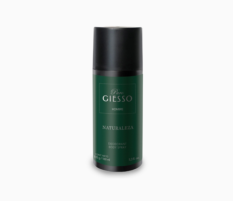DEO GIESSO PURO NATURALEZA HOM 160ML