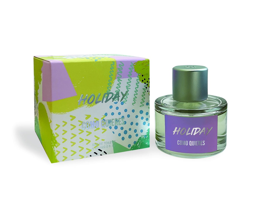 EDT COMO QUIERES HOLIDAY FEM 60ML
