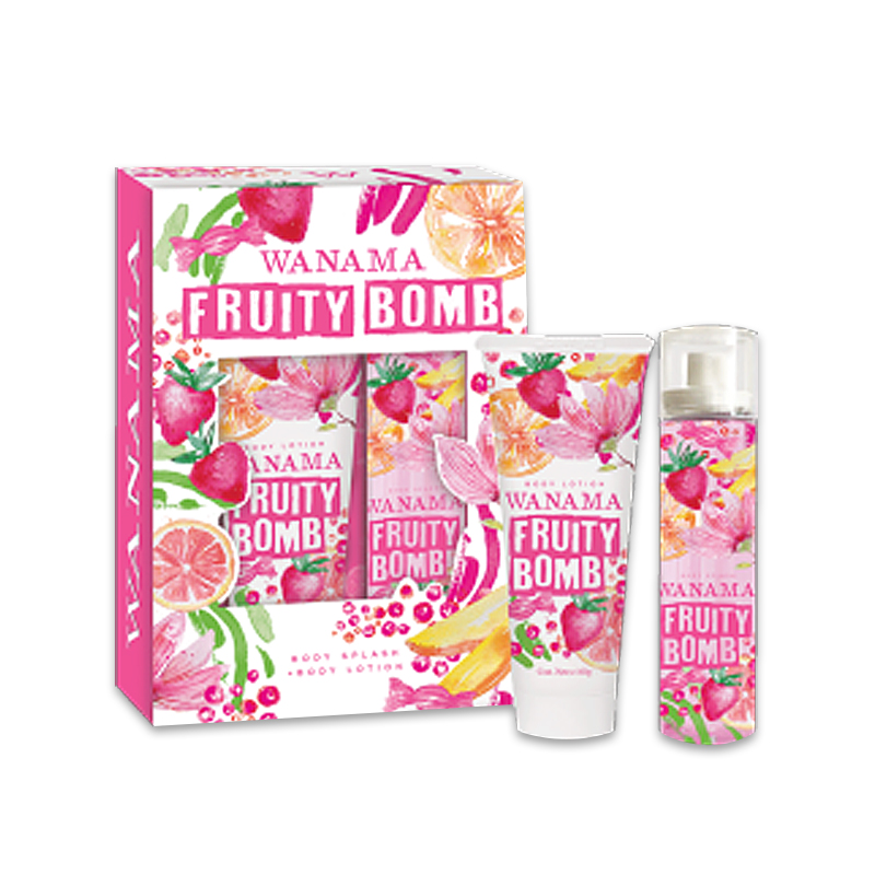 PACK WANAMA FRUITY BOMB FEM (SPLASH+CREMA)