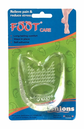 FOOT CARE TALONERA GEL AZUL X 2