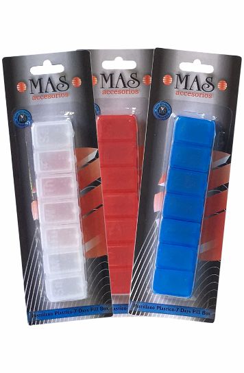MAS PASTILLERO PLASTICO