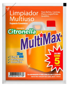 DESINFECTANTE LIMPIEZA CITRONELLA 5L (15u)