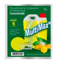 DESINFECTANTE LIMPIEZA LIMON 5L (15u)