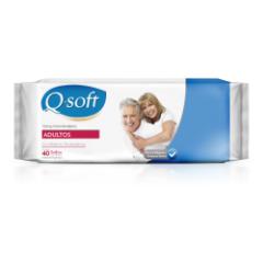 TOALLAS ADULTOS PREMIUM Q-SOFT 40U