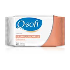 TOALLAS DESMAQ EXFOLIANTE Q-SOFT 25U