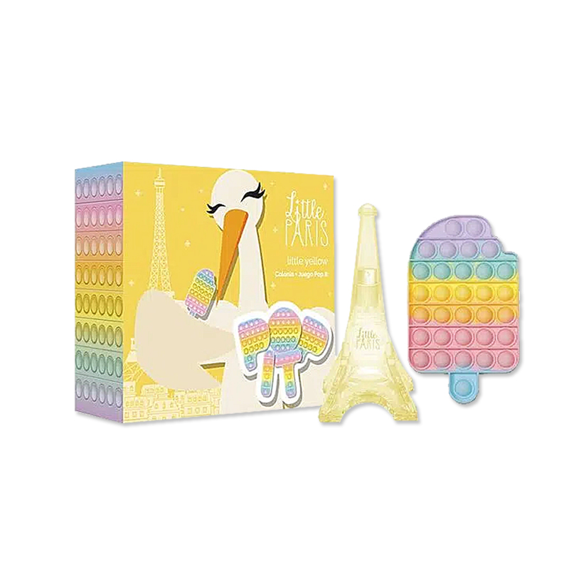 PACK LITTLE PARIS YELLOW (EDT+JAB. COLOR)