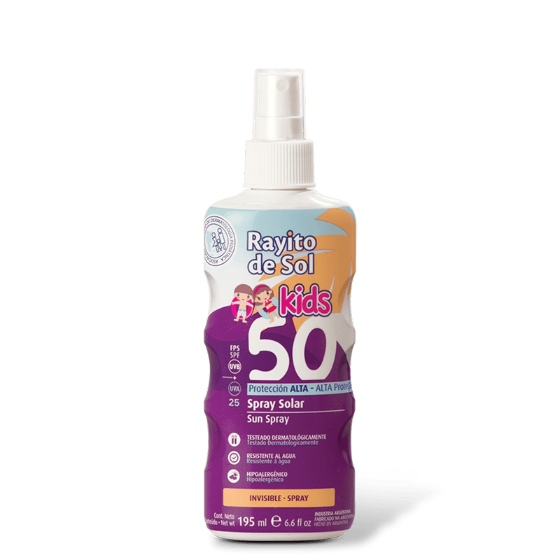 SPRAY SOLAR KIDS FPS 50 195ML