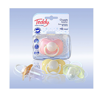 CHUPETE BICOLOR ANAT SILIC T2