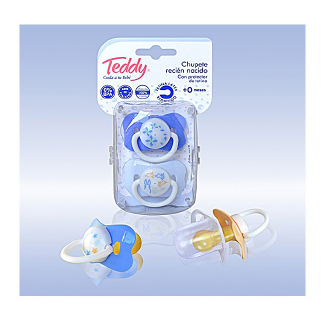 CHUPETE RECIEN NACIDO TETINA LATEX 2U