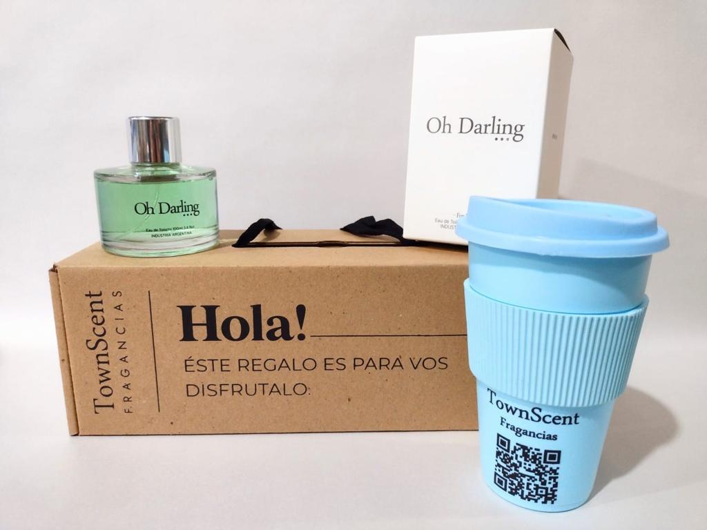 BOX OH DARLING FEM (EDP+VASO)