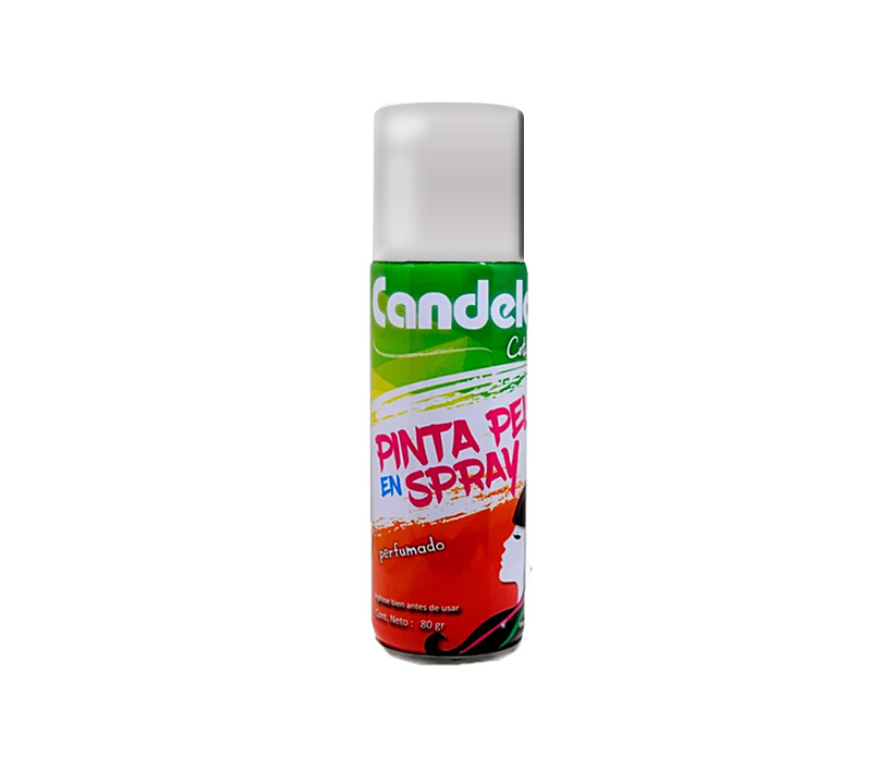 PINTA PELO PLATEADO CANDELA 80GR