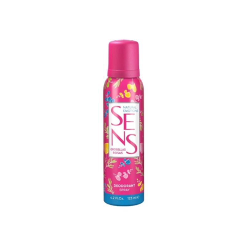 DEO SENS GROSELLAS-ROSAS FEM 100ML