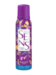 DEO SENS VAINILLA-CASSIS FEM 100ML