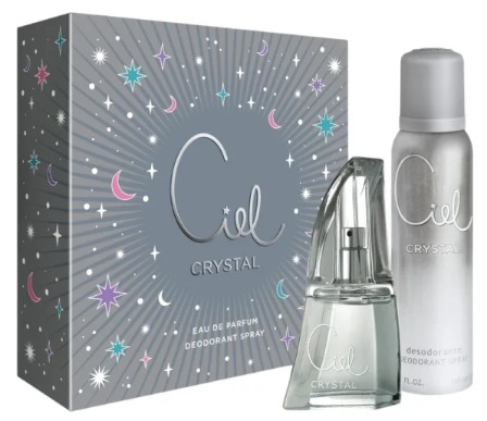 ESTUCHE CIEL CRYSTAL FEM (EDT+DEO)