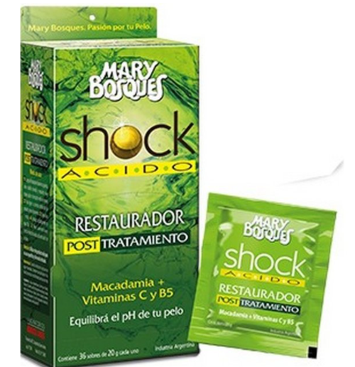 SACHETERA MARY BOSQUES SHOCK ACIDO 20GR 36U