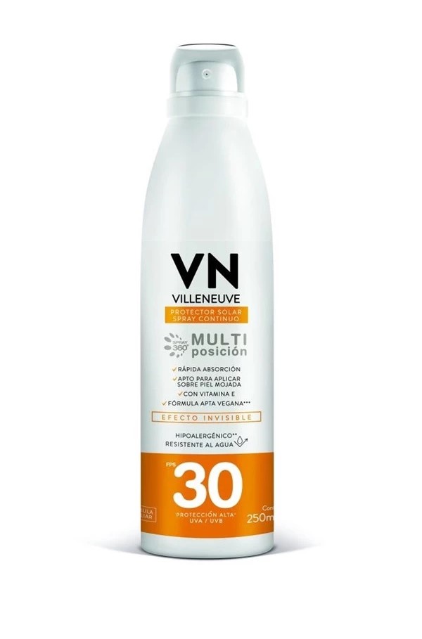 PROTECTOR SOLAR VN SPRAY EF SECO FPS 30 190ML 