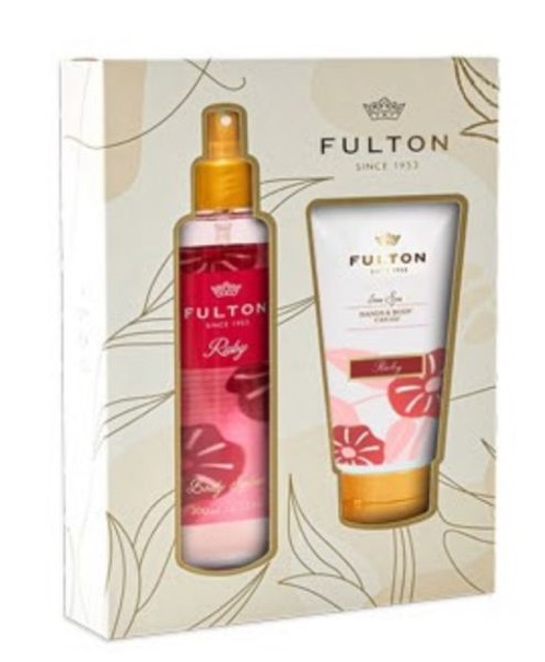 ESTUCHE FULTON RUBY BODY + CREMA