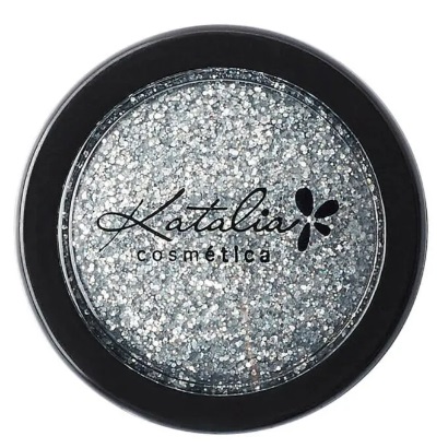 SOMBRA GLITTER PLATEADO