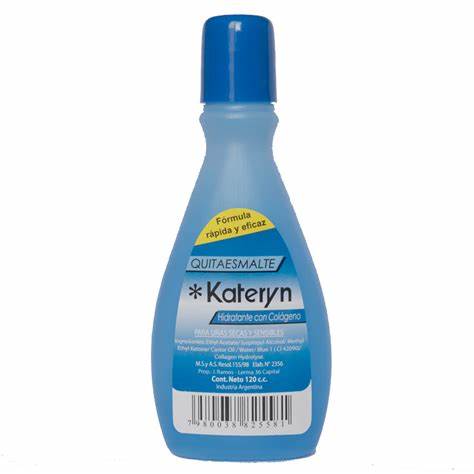 QUITAESMALTE KATERYN HIDRATANTE 120ML