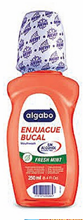 ENJUAGUE BUCAL ALGABO SIN ALCOHOL 250ML