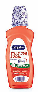 ENJUAGUE BUCAL ALGABO SIN ALCOHOL 500ML