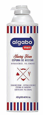 ESPUMA AFEITAR ALGABO HOM 415ML