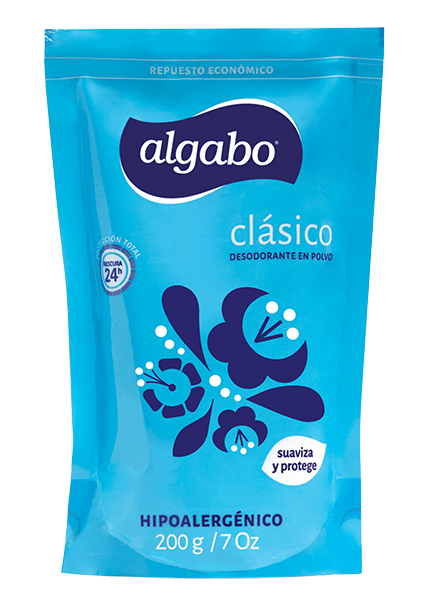 POLVO DES CLASICO ALGABO 200GR ECOPACK