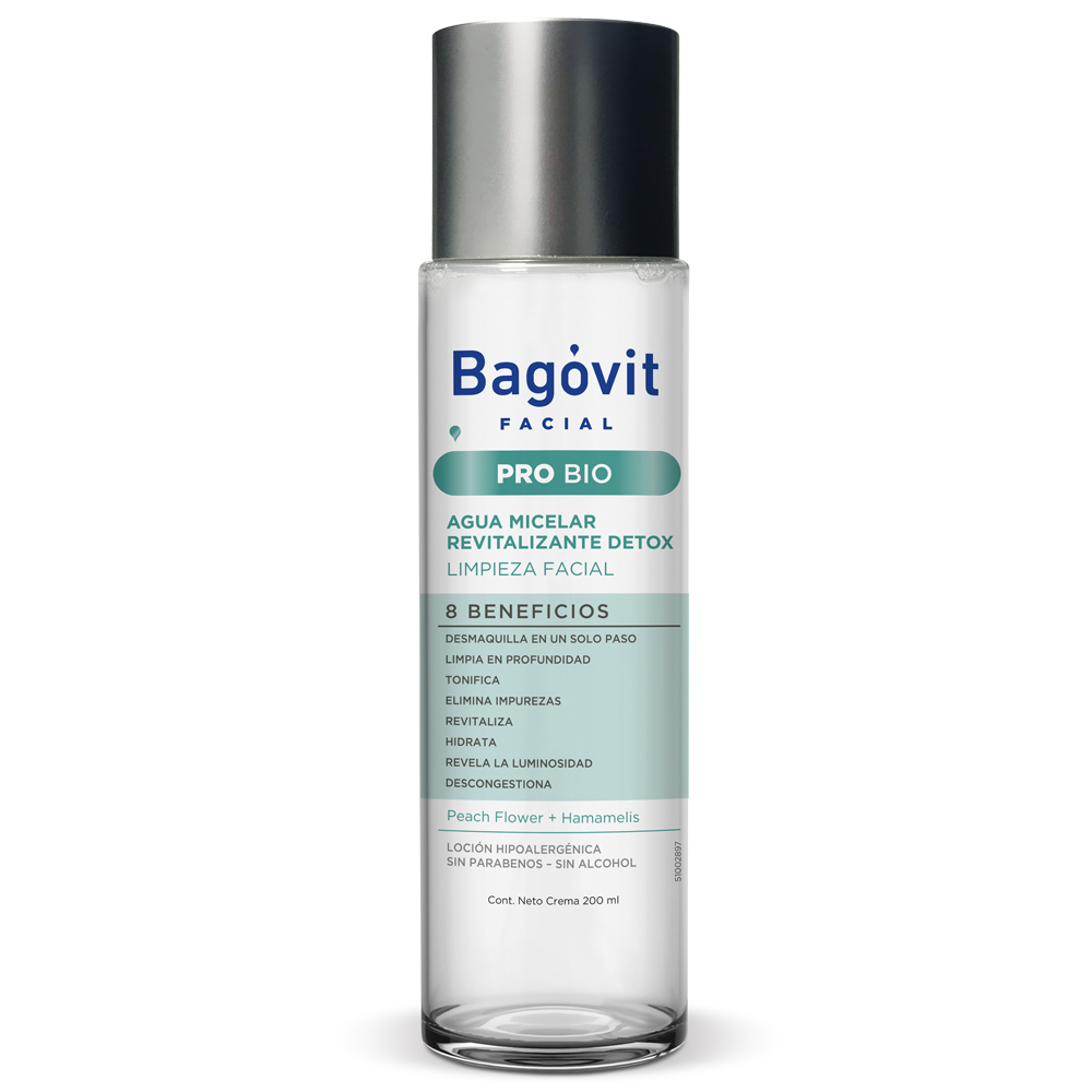 AGUA MICELAR BAGOVIT 200ML