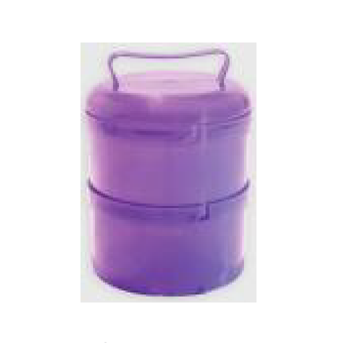 VIANDA VIAJE 2 CUERPOS ALTO 17,5 CM Ø 12 CM