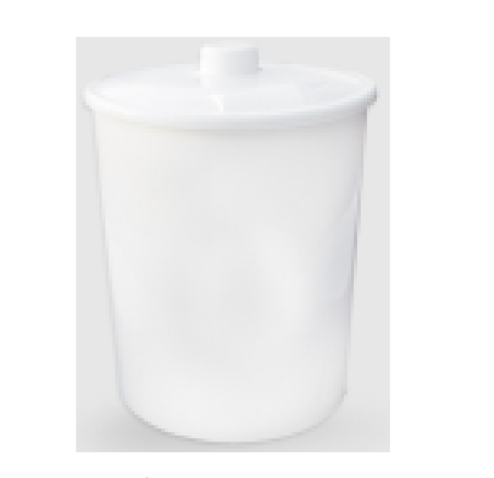 RECIPIENTE P/RES. 6 LTS RED. CON TAPA