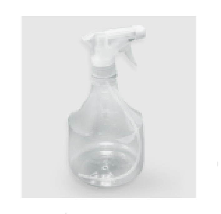 PULVERIZADOR 1 LITRO &quot;TOKIO&quot; TRANSPARENTE