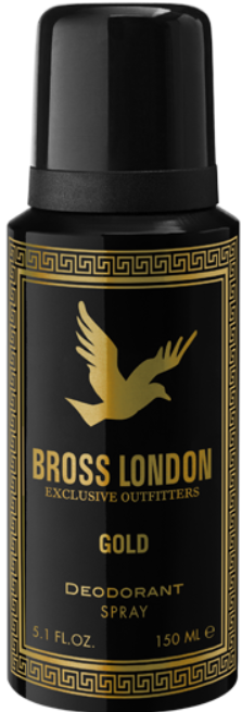 DEO BROSS LONDON GOLD HOM 150ML
