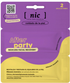 MASCARA FACIAL RECOVERY AFTER PARTY NIC