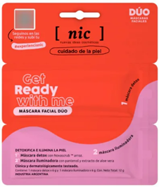 MASCARA FACIAL DUO GET READY WITH ME NIC