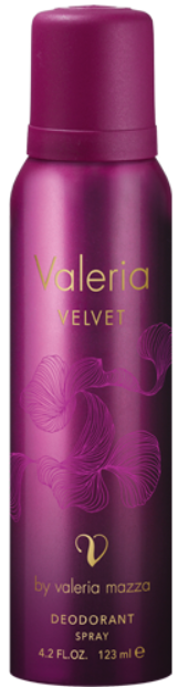 DEO VALERIA VELVET FEM 123ML