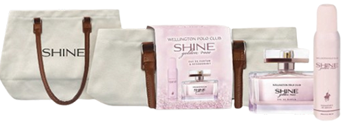BOLSO PLAYERO SHINE ROSE (EDP+DEO)