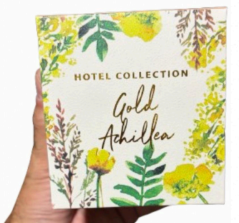 VELA AROMATICA GRANDE GOLD ACHILLEA