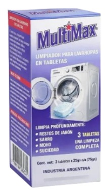 LIMPIADOR DE LAVARROPAS EN TABLETAS 3U