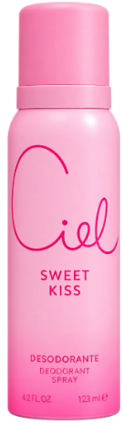 DEO CIEL SWEET KISS FEM 123ML