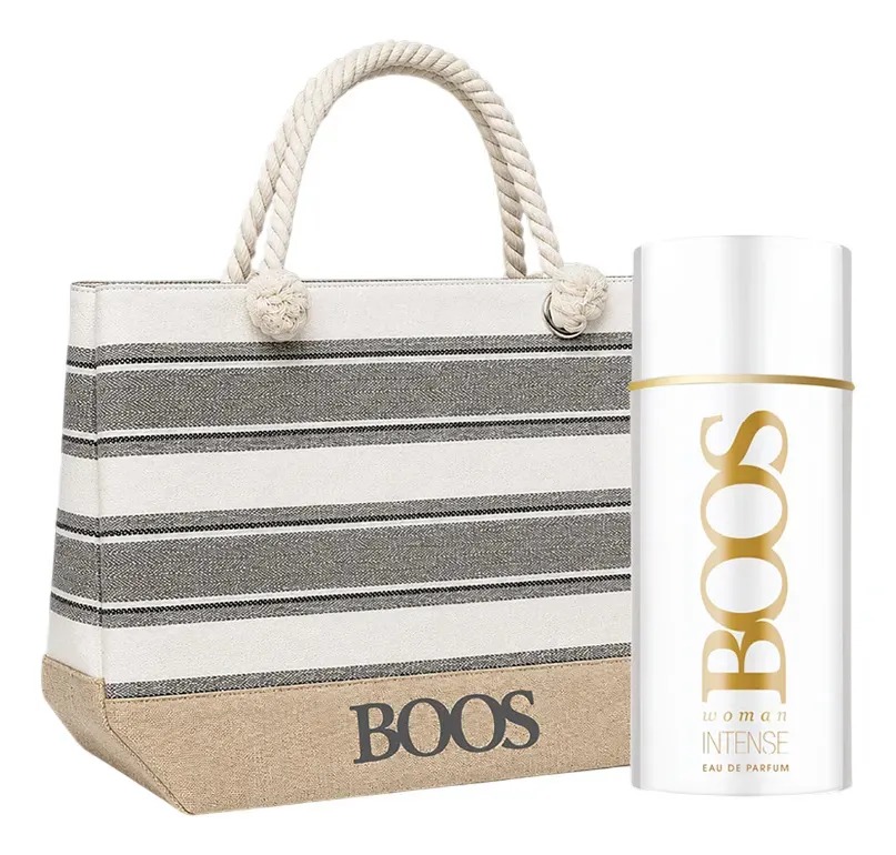 PACK INTENSE BOOS WOMAN  CARTERA + EDP 90ML