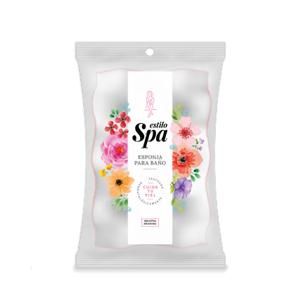 ESPONJA SPA RECTANG SOFT MASSAGE