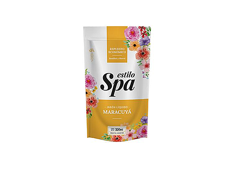 DOY PACK JABON LIQ SPA MARACUYA 320ML