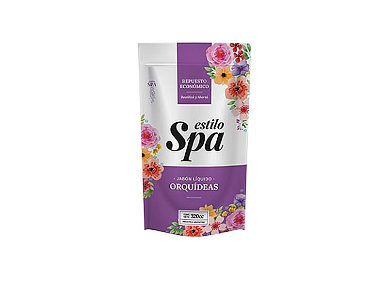 DOY PACK JABON LIQ SPA ORQUIDEAS 320ML